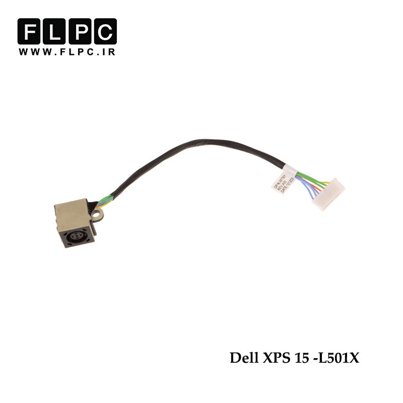جک برق لپ تاپ دل با کابل Dell DC Power Jack L501X