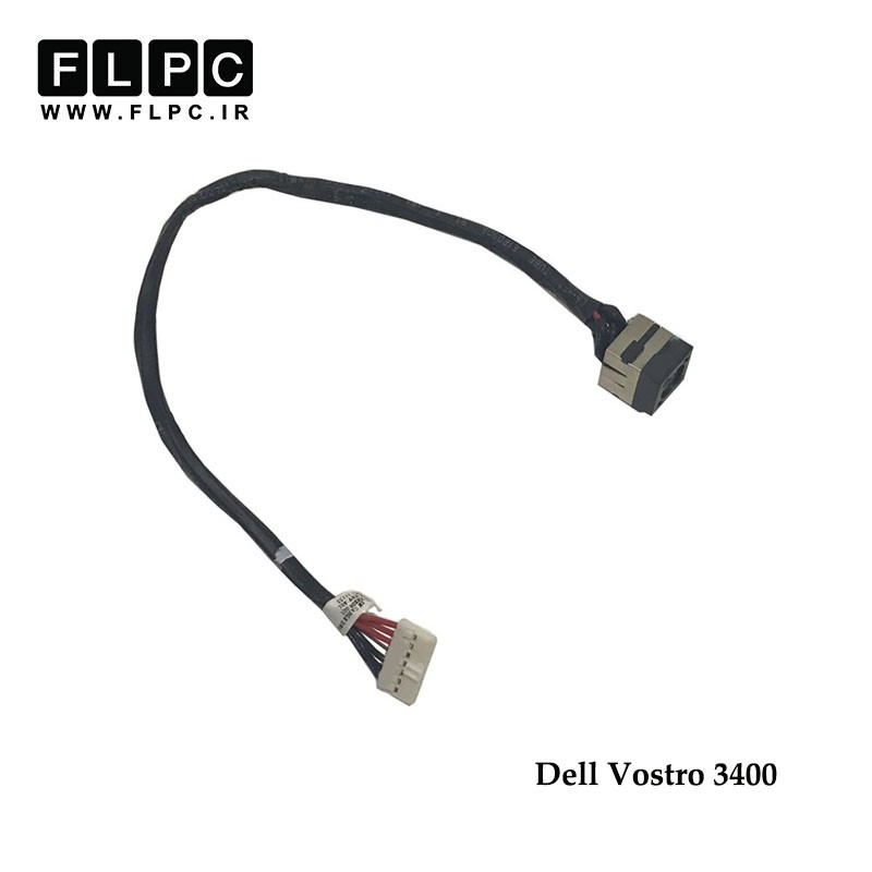 جک برق لپ تاپ دل با کابل Dell DC Power Jack Vostro 3400