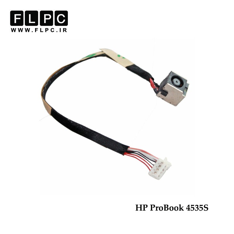 جک برق لپ تاپ اچ پی با کابل HP Laptop DC Jack Cable Probook 4535S