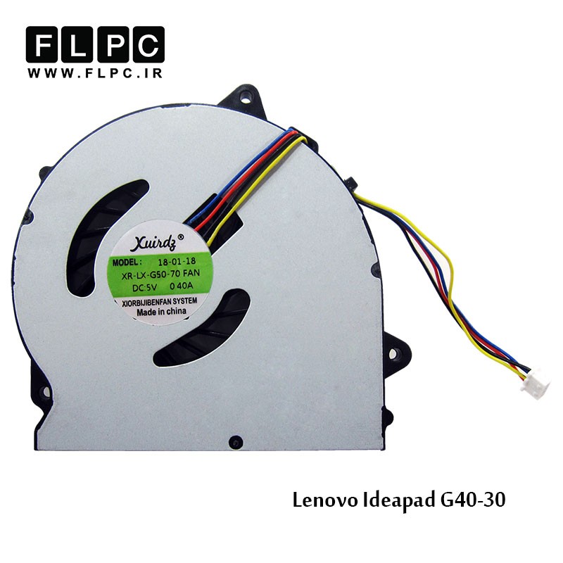 فن لپ تاپ لنوو Lenovo IdeaPad G40-30 Laptop CPU Fan چهارسیم