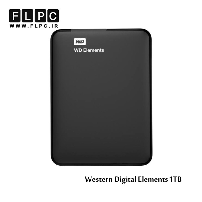هارد اکسترنال وسترن دیجیتال مدل Elements ظرفیت 1 ترابایت