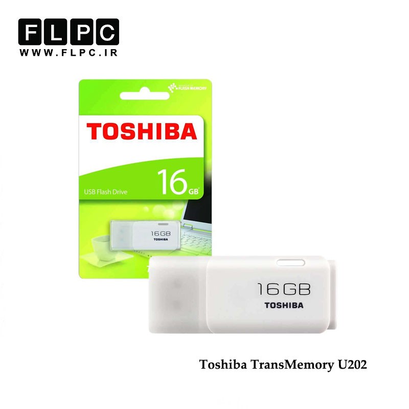 فلش مموری TransMemory U202 توشیبا 16 گیگابایت//Toshiba TransMemory U202 Flash Memory 16GB