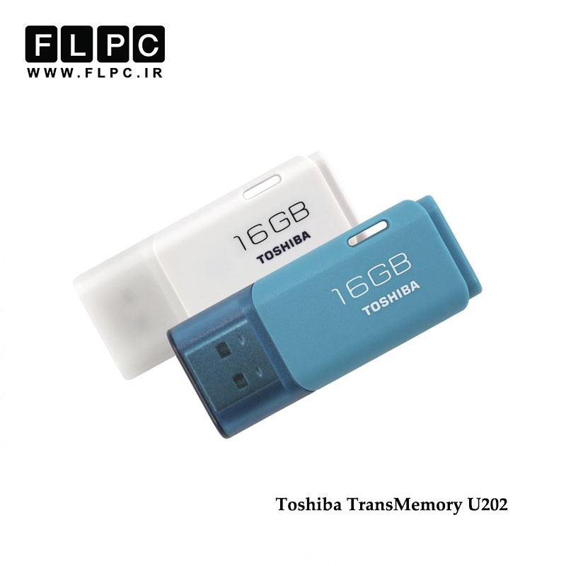 فلش مموری TransMemory U202 توشیبا 16 گیگابایت//Toshiba TransMemory U202 Flash Memory 16GB