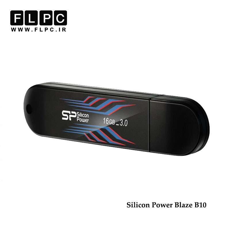 فلش مموری مدل Blaze B10 سیلیکون پاور ظرفیت 16 گیگابایت//Silicon Power Blaze B10 Flash Memory 16GB