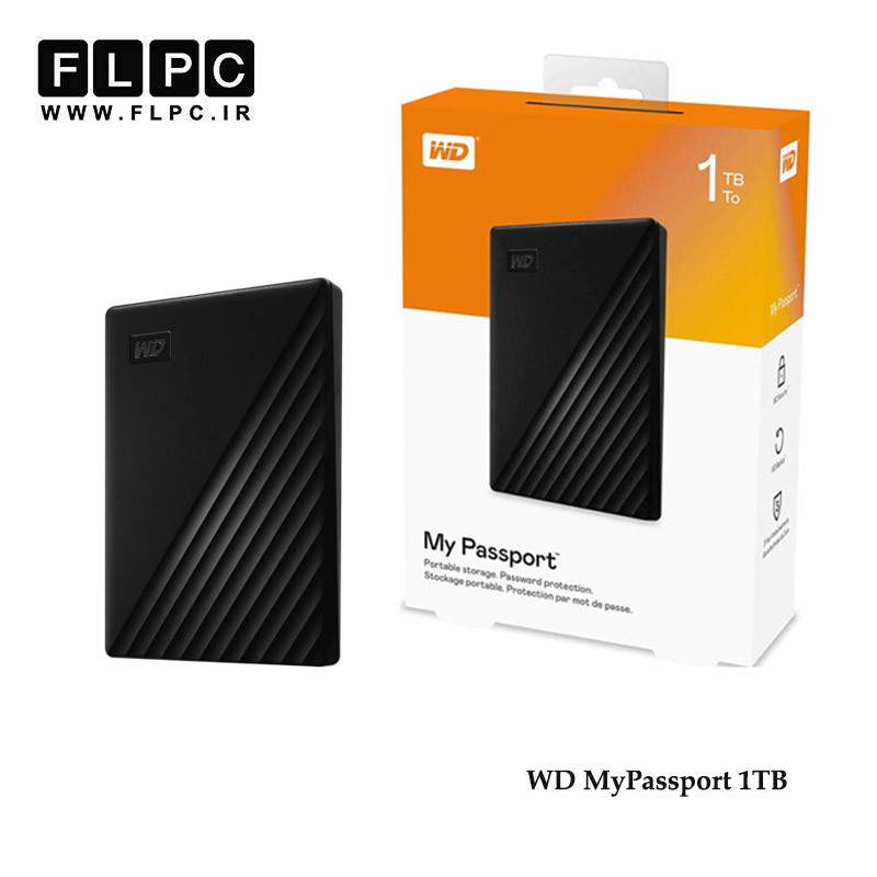 هارد اکسترنال 1 ترابایت WD مدل My Passport