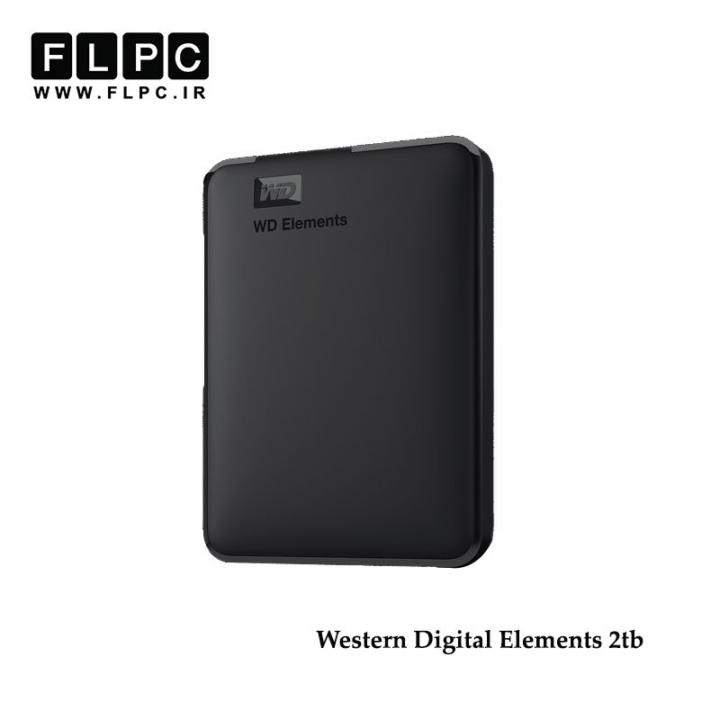 هارد اکسترنال وسترن دیجیتال مدل Elements ظرفیت2 ترابایت / Western Digital Elements External Hard Drive 2TB