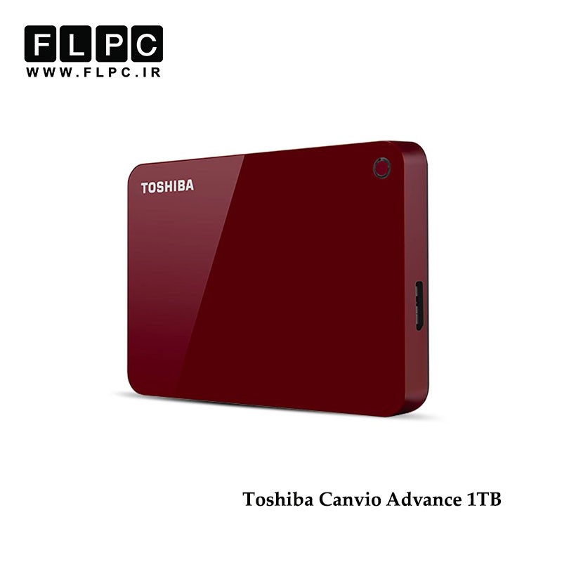 هارد اکسترنال توشیبا مدل Canvio Advance ظرفیت 1 ترابایت/Toshiba Canvio Advance External Hard Drive 1TB