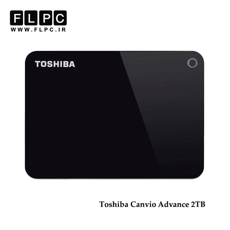 هارد اکسترنال توشیبا مدل Canvio Advance ظرفیت 2 ترابایت/Toshiba Canvio Advance External Hard Drive 2TB