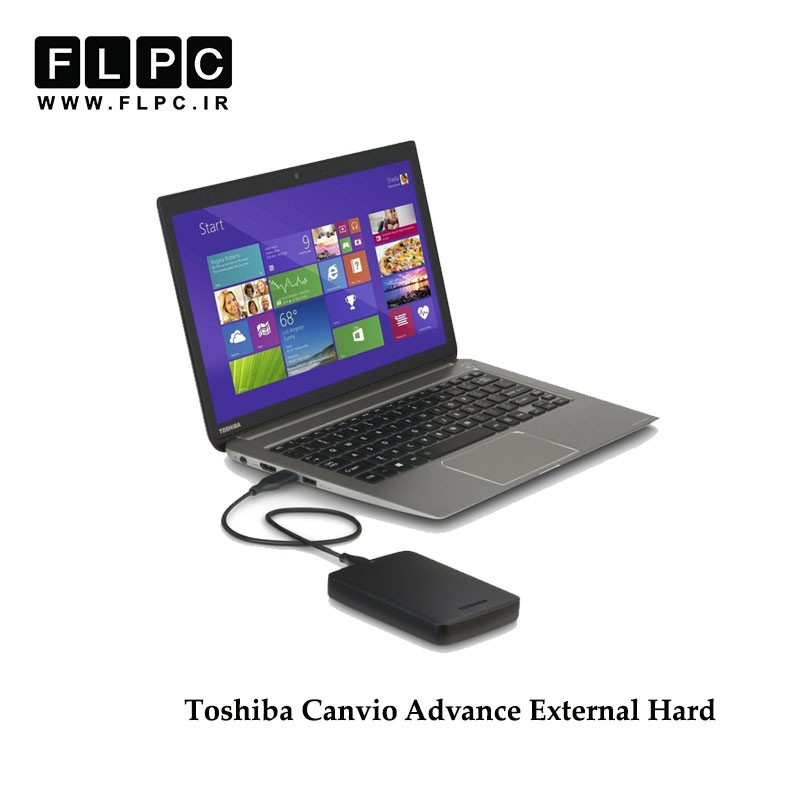 هارد اکسترنال توشیبا مدل Canvio Basics سه ترابایت/  Toshiba Canvio Basics External Hard Drive 3TB