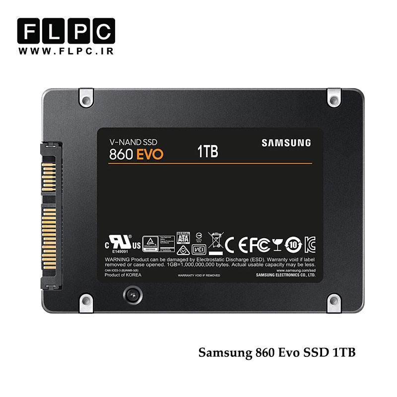 اس اس دی اینترنال سامسونگ مدل 860 Evo ظرفیت 1 ترابایت/Samsung 860 Evo SSD  Internal Drive 1TB
