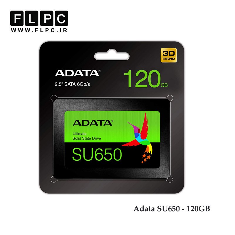 اس اس دی ای دیتا مدل SU650 ظرفیت 120 گیگابایت/Adata SU650 SSD - 120GB