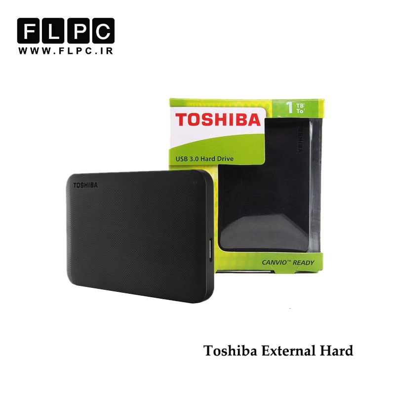 هارد اکسترنال توشیبا مدل Canvio Ready یک ترابایت/ Toshiba Canvio Ready External Hard USB3 1TB