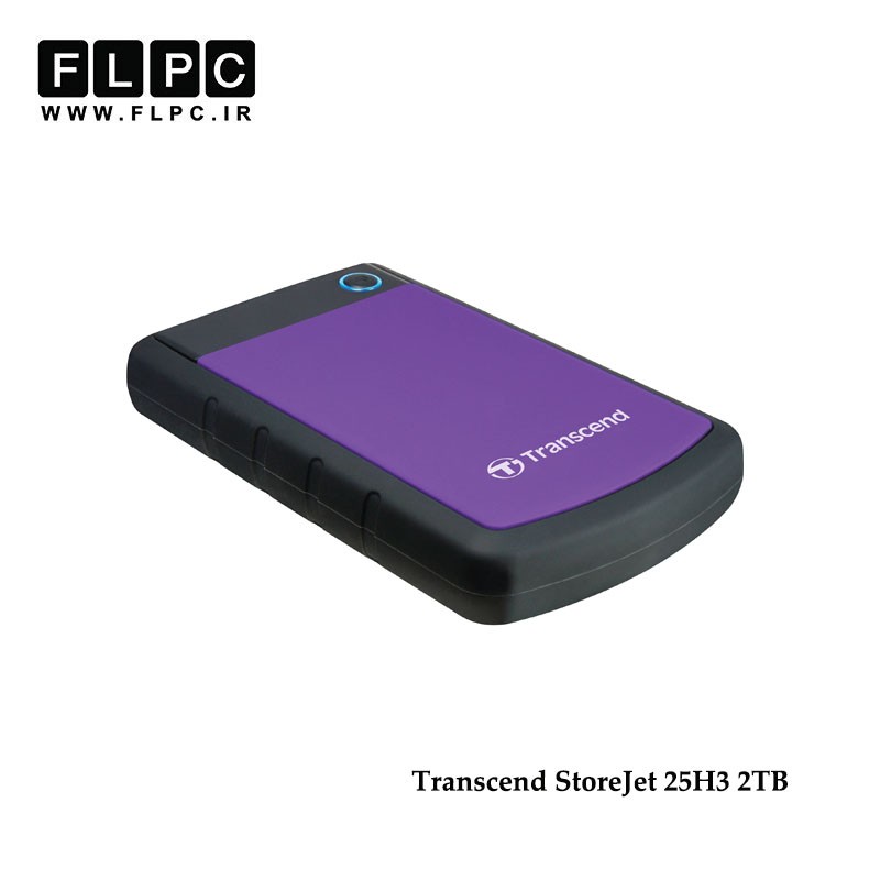 هارد اکسترنال ترنسند مدل StoreJet 25H3 ظرفیت 2 ترابایت