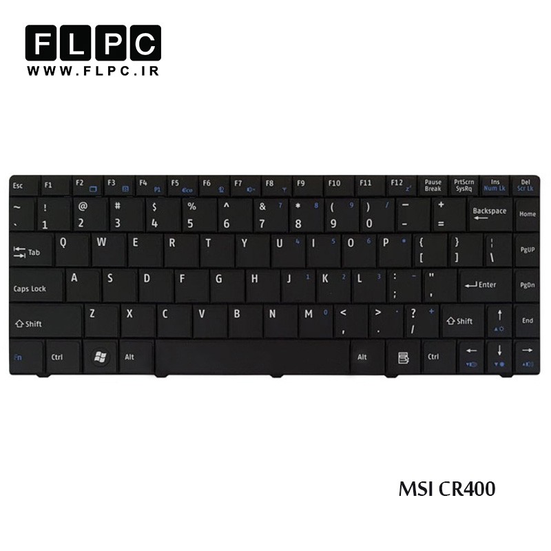 کیبورد لپ تاپ ام اس آی MSI Laptop Keyboard CR400 مشکی