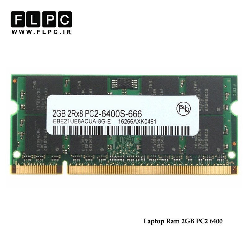 رم لپ تاپ 2 گیگ DDR2-PC2 (800-6400) دست دوم