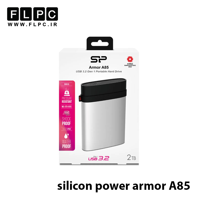 هارد اکسترنال 2 ترابایت Silicon Power مدل Armor A85