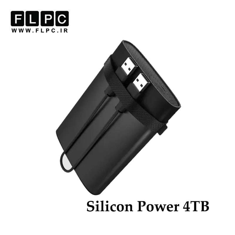 هارد اکسترنال 4 ترابایت Silicon Power مدل Armor A85B