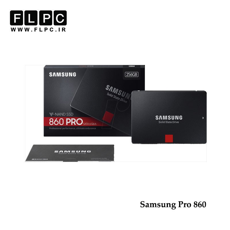 اس اس دی  مدل Pro 860 سامسونگ 256 گیگابایت/  Samsung Pro 860 SSD Drive 256GB