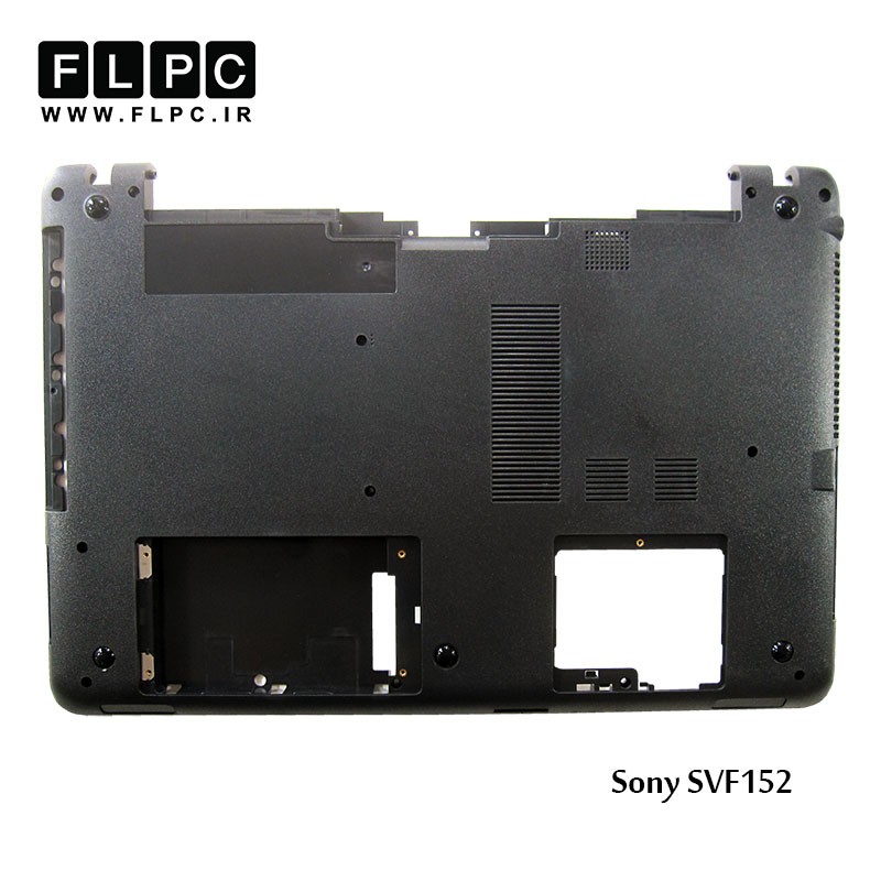 قاب کف لپ تاپ سونی Sony Vaio SVF152 Laptop Bottom Case _Cover D مشکی-با VGA