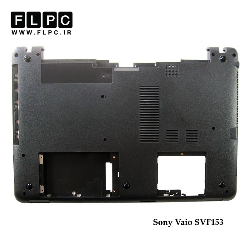 قاب کف لپ تاپ سونی Sony Vaio SVF153 Laptop Bottom Case _Cover D مشکی-با VGA