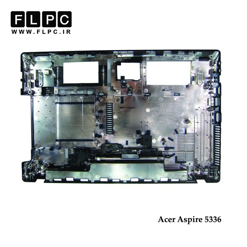 قاب کف لپ تاپ ایسر Acer Aspire 5336 Laptop Bottom Case _Cover D  مشکی-رم ریدر سمت راست