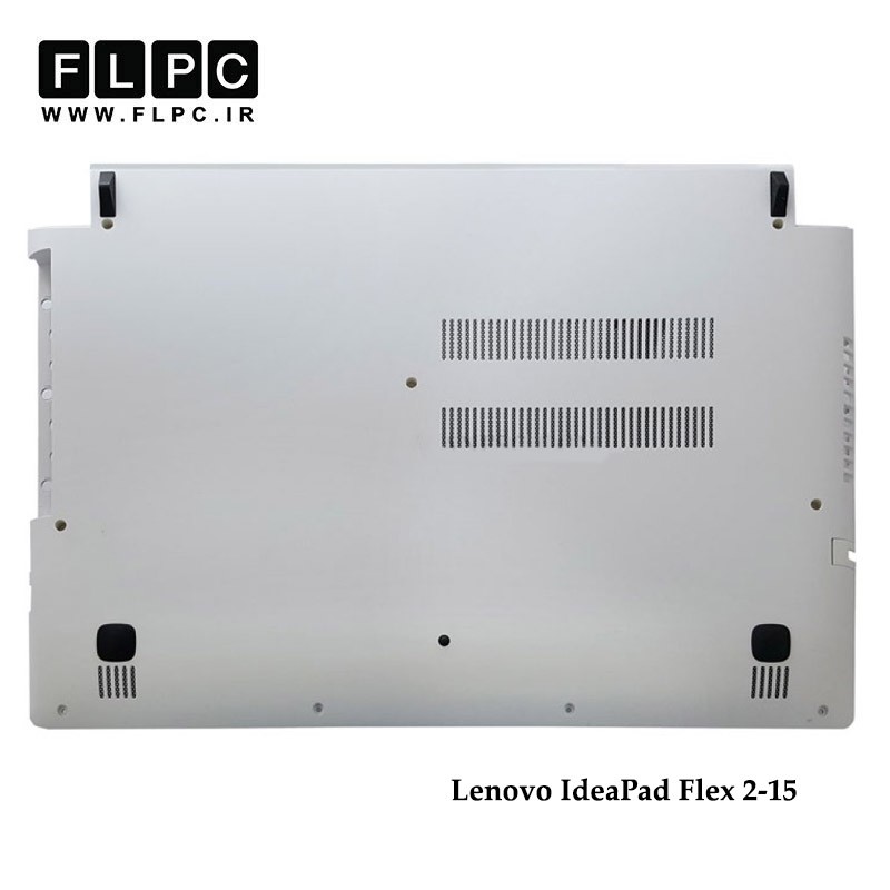 قاب کف لپ تاپ لنوو Lenovo Ideapad Flex 2-15 Laptop Bottom Case _Cover D سفید