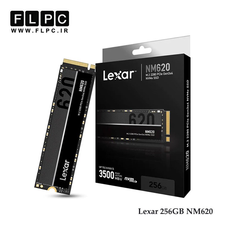 هارد SSD لپ تاپ 256 گیگابایت Lexar مدل NM620 NVME M.2