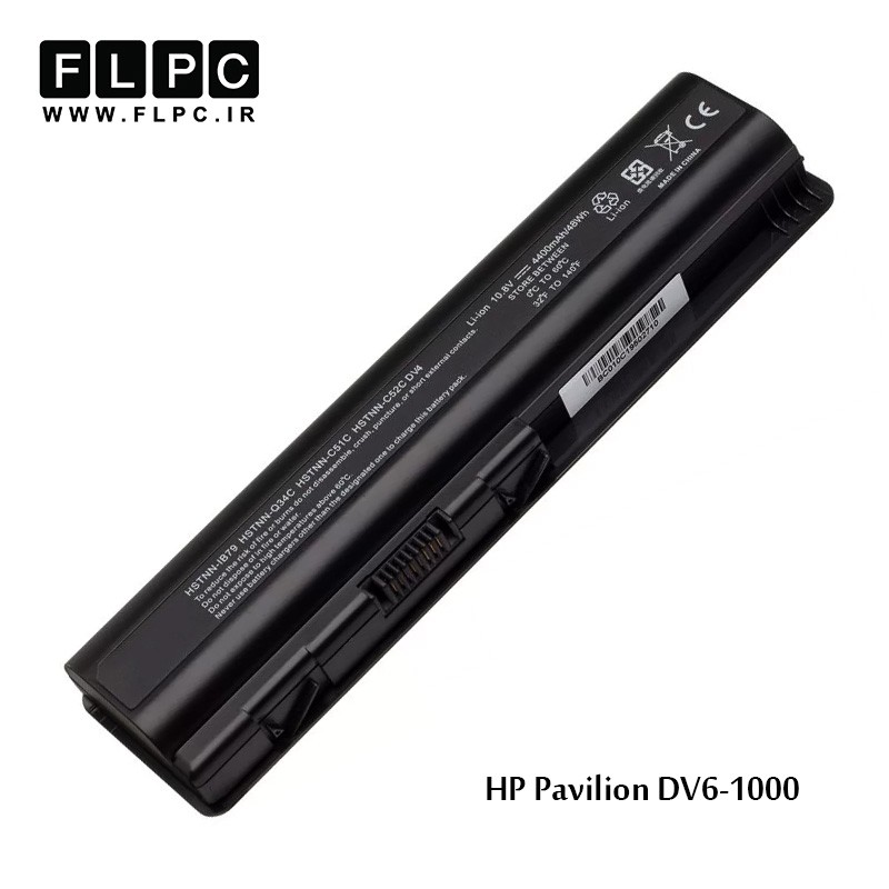 باتری لپ تاپ اچ پی HP Pavilion DV6-1000 _ 4400mAh