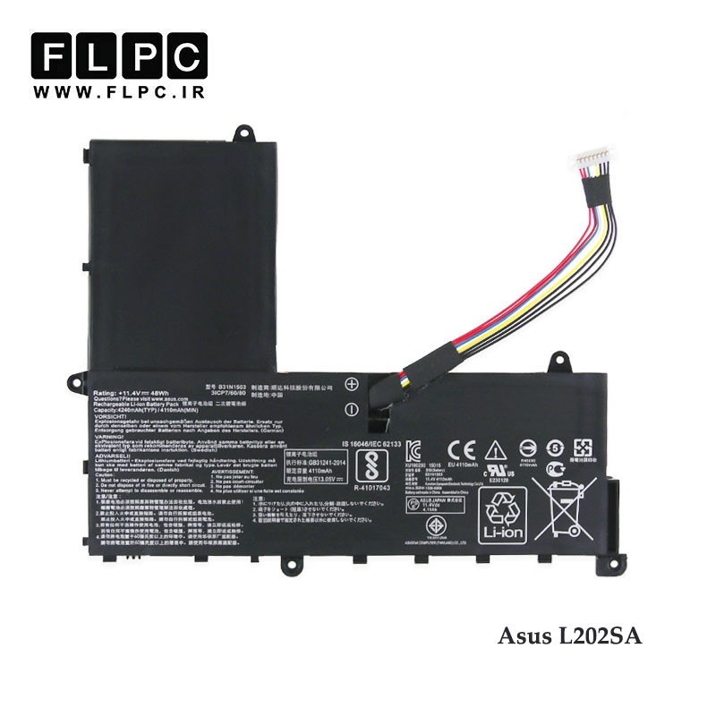 باتری لپ تاپ ایسوس Asus L202SA - B31N1503 _3600mAh برند MM