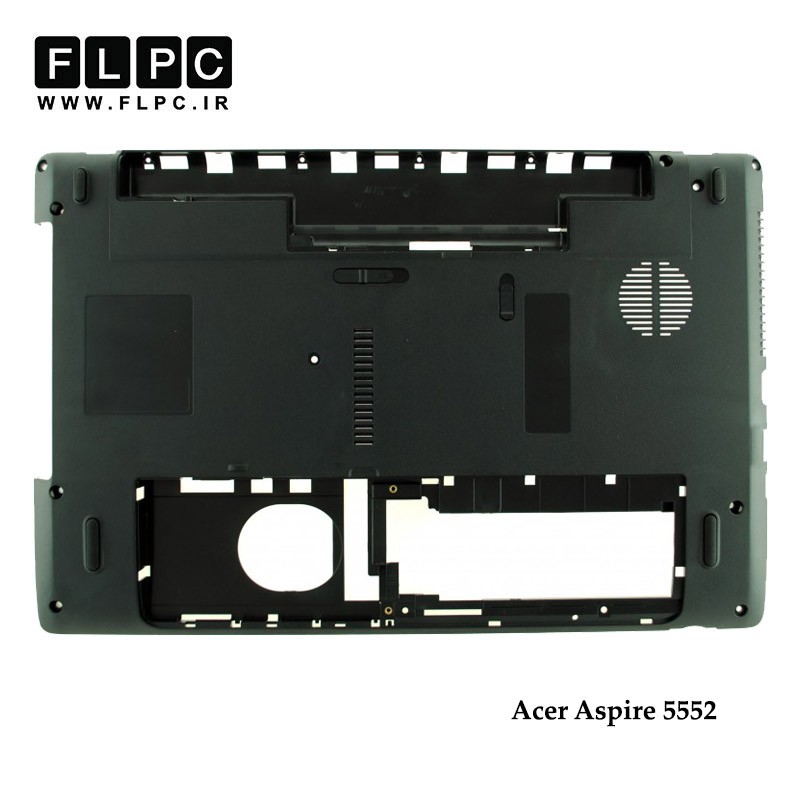 قاب کف لپ تاپ ایسر Acer Aspire 5552 _Cover D مشکی- رم ریدر سمت چپ