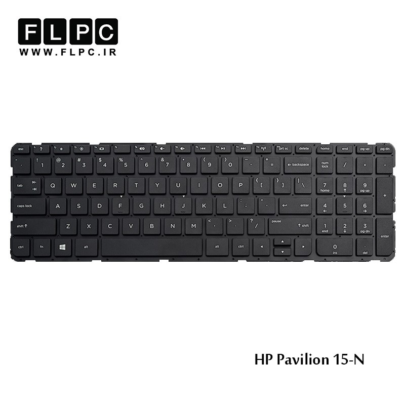 کیبورد لپ تاپ اچ پی HP Laptop Keyboard Pavilion 15-N