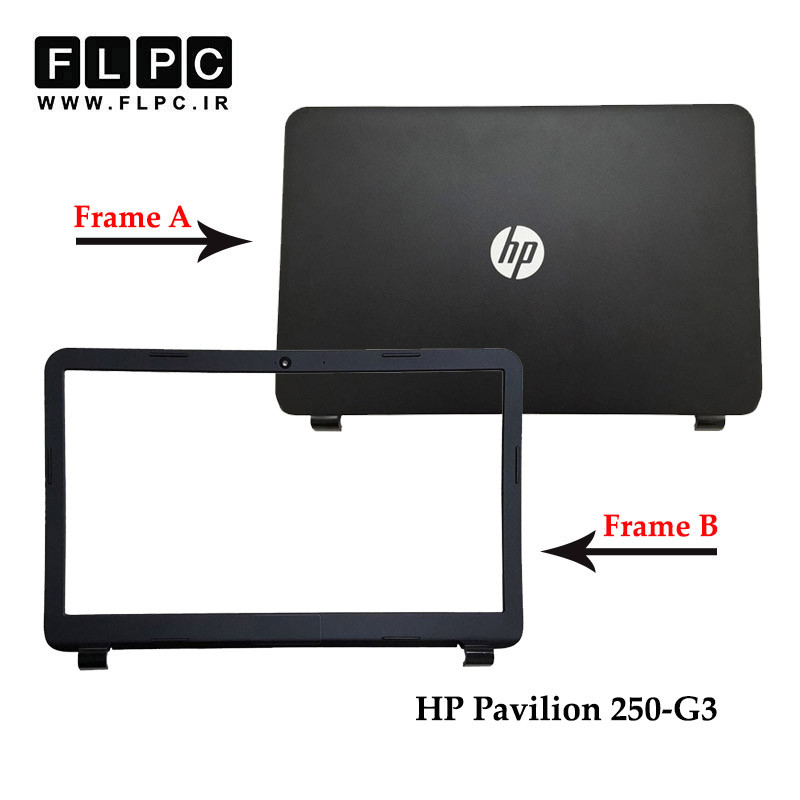 قاب پشت و جلو ال سی دی لپ تاپ اچ پی HP Pavilion 250-G3 _Cover A+B