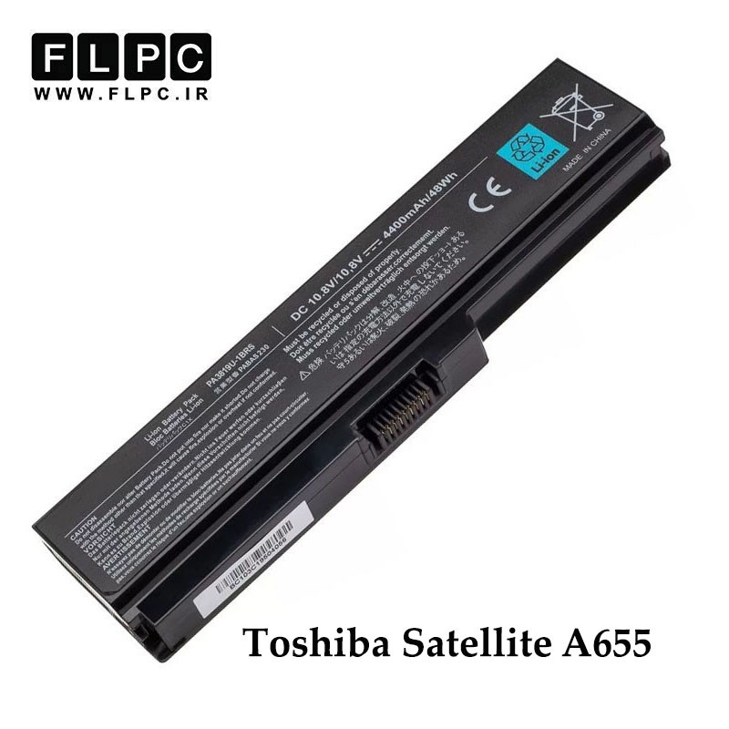 باتری لپ تاپ توشیبا Toshiba Satellite A655 _4400mAh