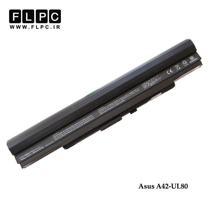 باطری لپ تاپ ایسوس A42-UL80 مشکی Asus A42-UL80 Laptop Battery - 6cell