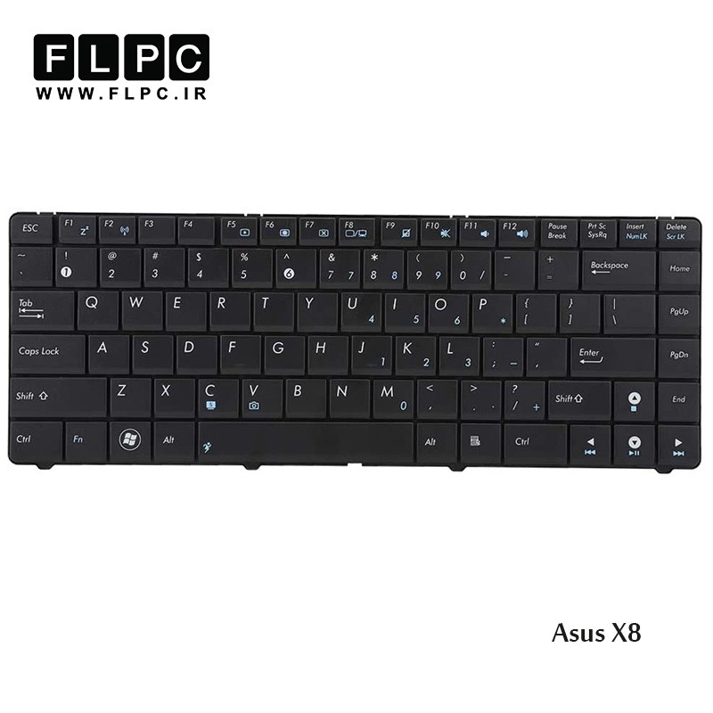 کیبورد لپ تاپ ایسوس Asus Laptop keyboard X8