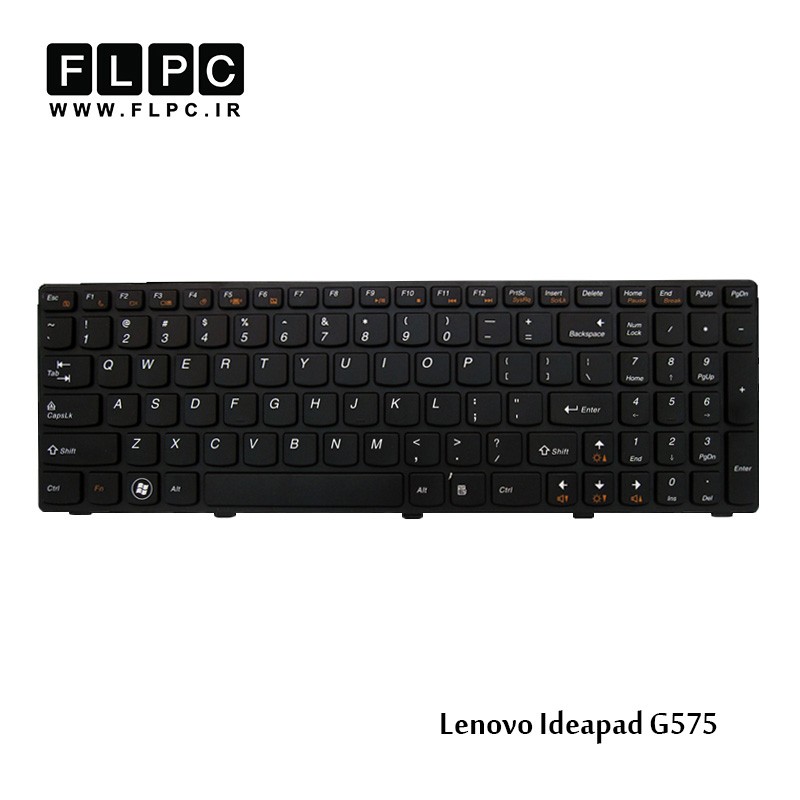 کیبورد لپ تاپ لنوو مشکی Lenovo laptop keyboard IdeaPad G575