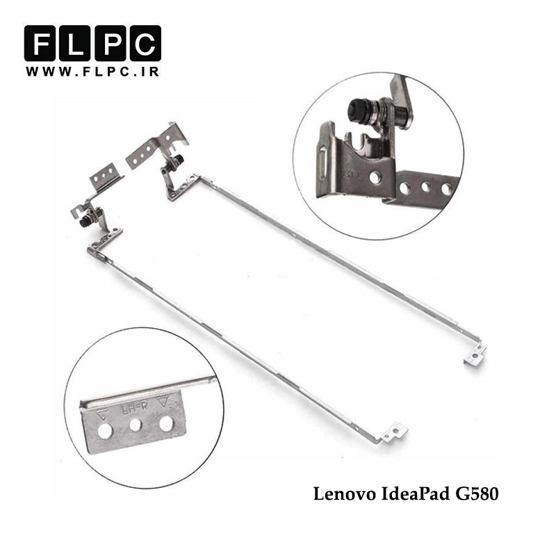 لولا لپ تاپ لنوو Lenovo IdeaPad G580 Laptop Hinges قاب پلاستیکی