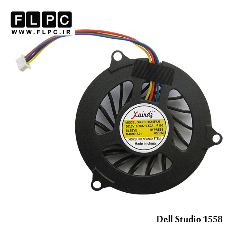 فن لپ تاپ دل 1558 گرد Dell Studio 1558 Laptop CPU Fan _ATI