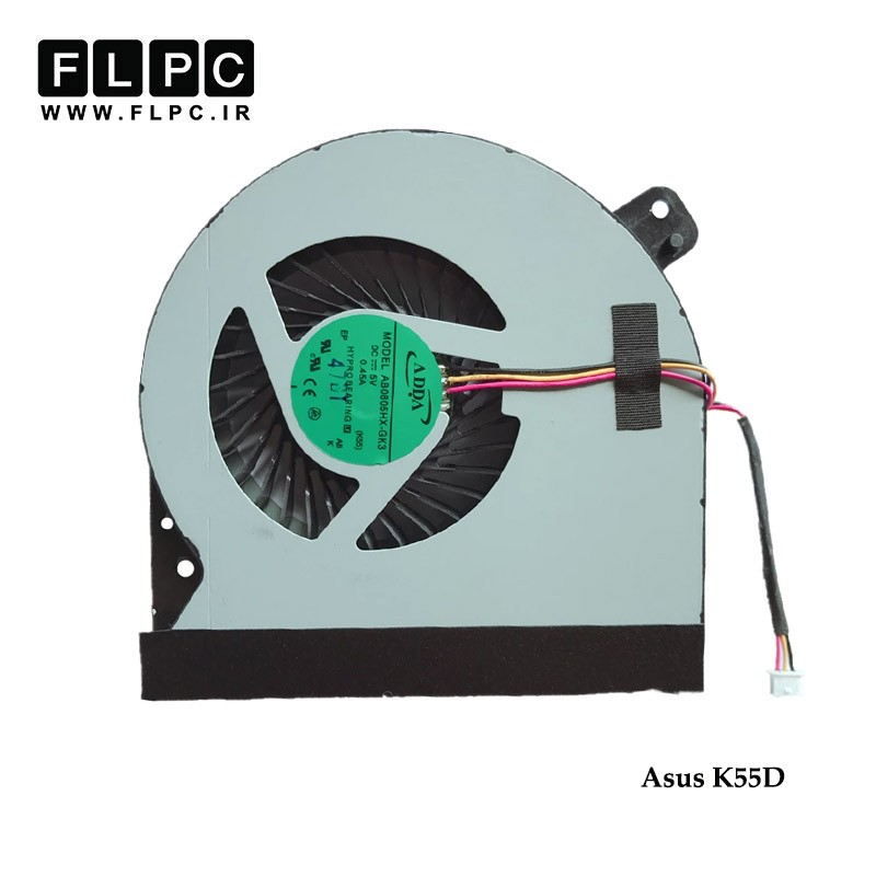فن لپ تاپ ایسوس نوع اول Asus K55D Laptop CPU Fan