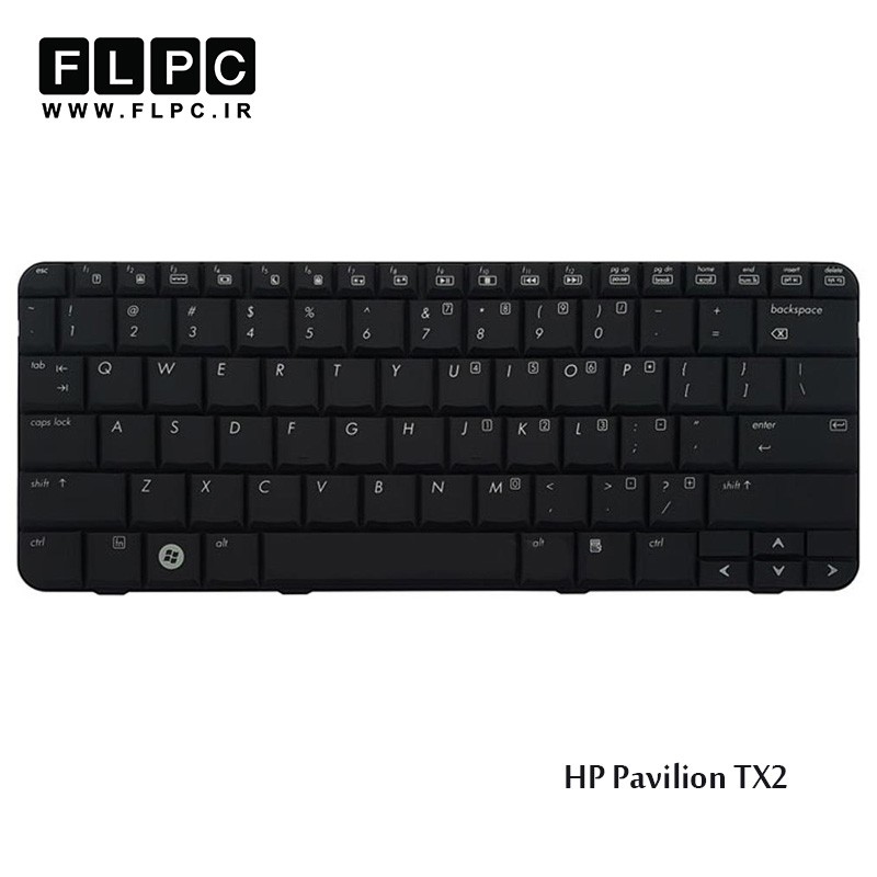 کیبورد لپ تاپ اچ پی HP Laptop Keyboard Pavilion TX2 مشکی