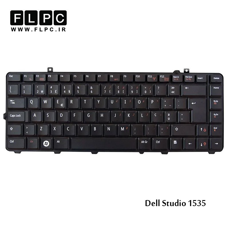 کیبورد لپ تاپ دل Dell Laptop Keyboard Studio 1535 بدون بک لایت