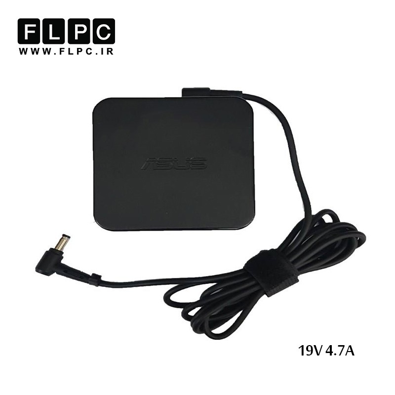 آداپتور لپ تاپ ایسوس Asus 19V 4.7A Org Plus _5.5*2.5 مربعی