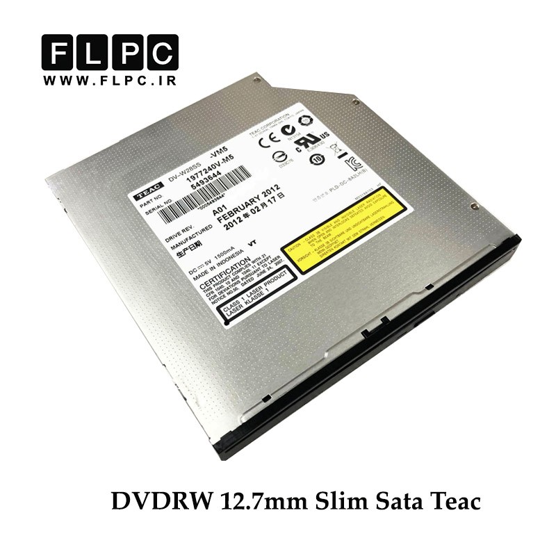 دی وی دی رایتر ساتا اسلیم 12.7میلی متر/ Laptop 12.7mm Slim Sata DVDRW Teac