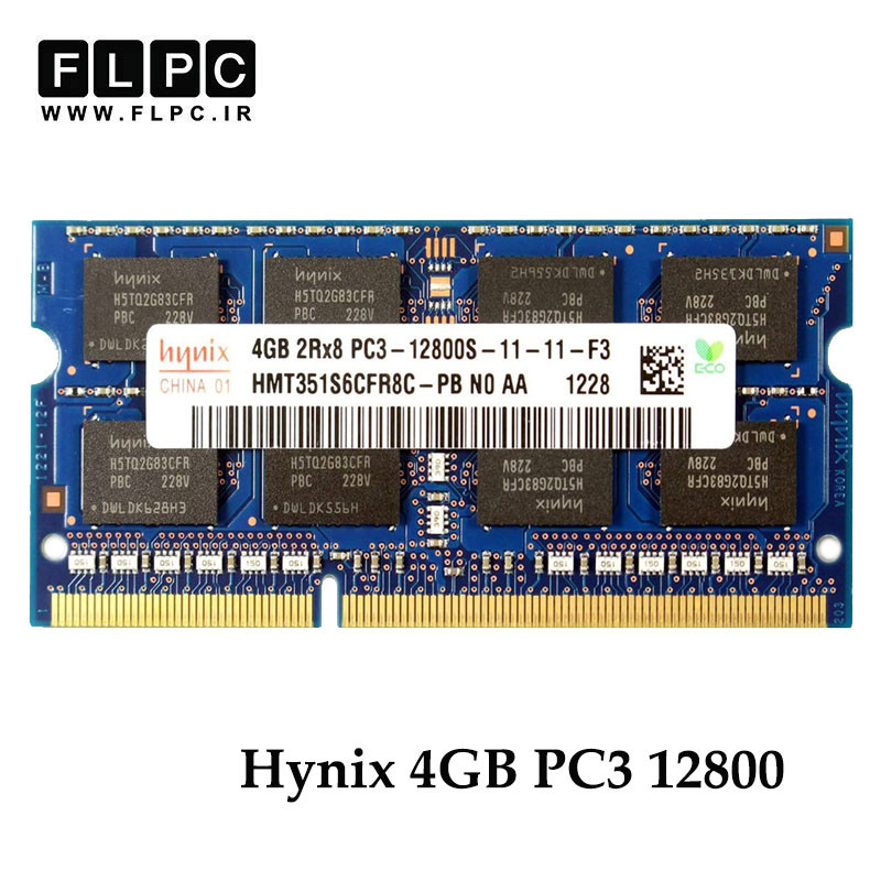 رم لپ تاپ 4 گیگ Hynix DDR3-PC3 (1600-12800) _HMT351S6CFR8C-PB