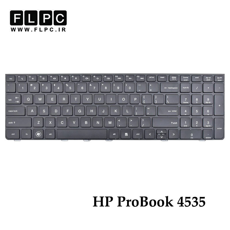 کیبورد لپ تاپ اچ پی HP ProBook 4535 مشکی- بافریم