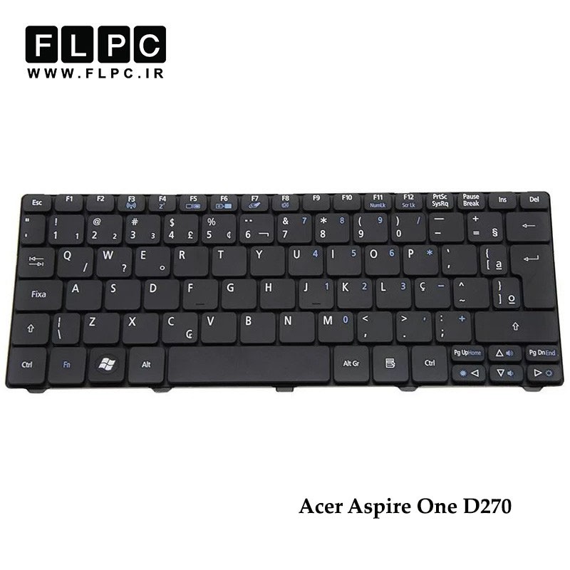 کیبورد لپ تاپ ایسر Acer Laptop Keyboard Aspire One D270