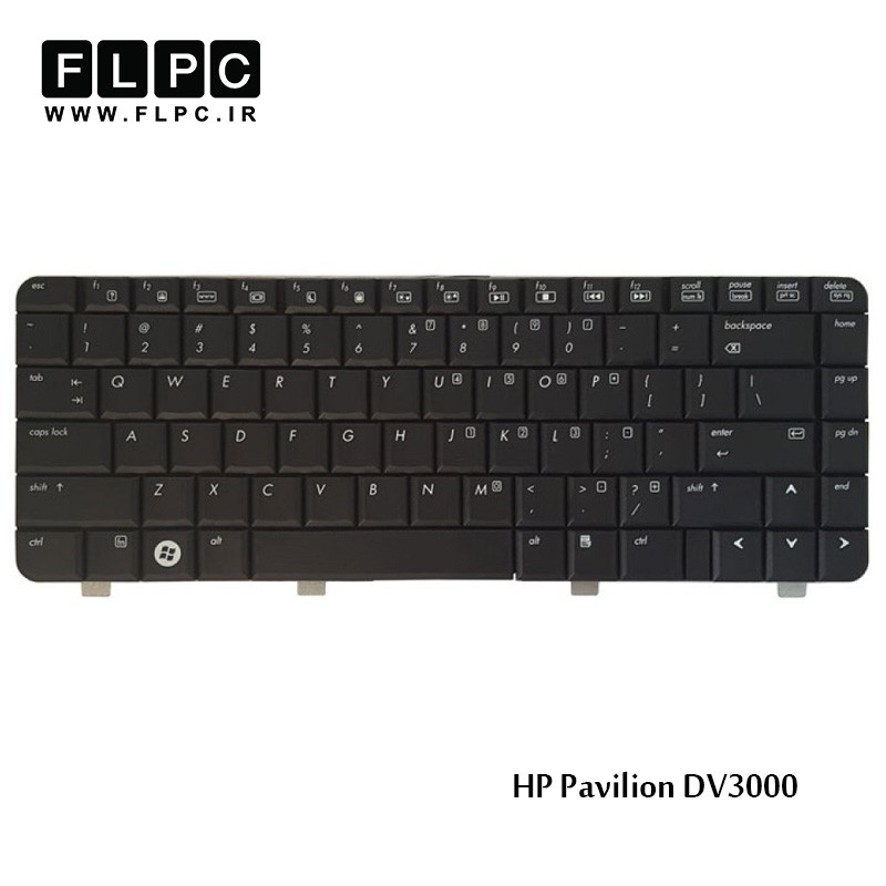 کیبورد لپ تاپ اچ پی DV3000 مشکی HP Pavilion DV3000 Laptop Keyboard