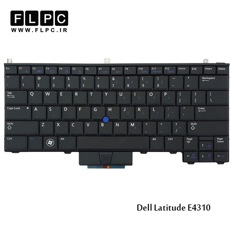 کیبورد لپ تاپ دل Dell Laptop Keyboard Latitude E4310 مشکی-باموس