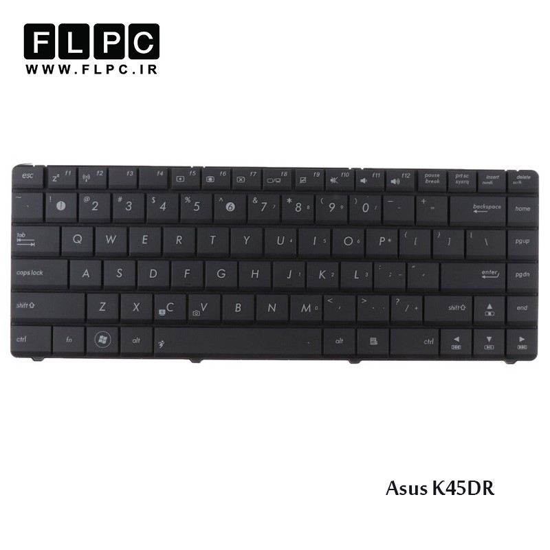 کیبورد لپ تاپ ایسوس Asus K45DR Laptop Keyboard مشکی