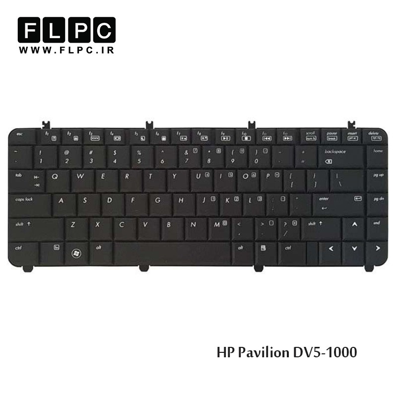 کیبورد لپ تاپ اچ پی HP Laptop Keyboard Pavilion DV5-1000 مشکی